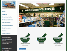 Tablet Screenshot of ferripharmacy.com